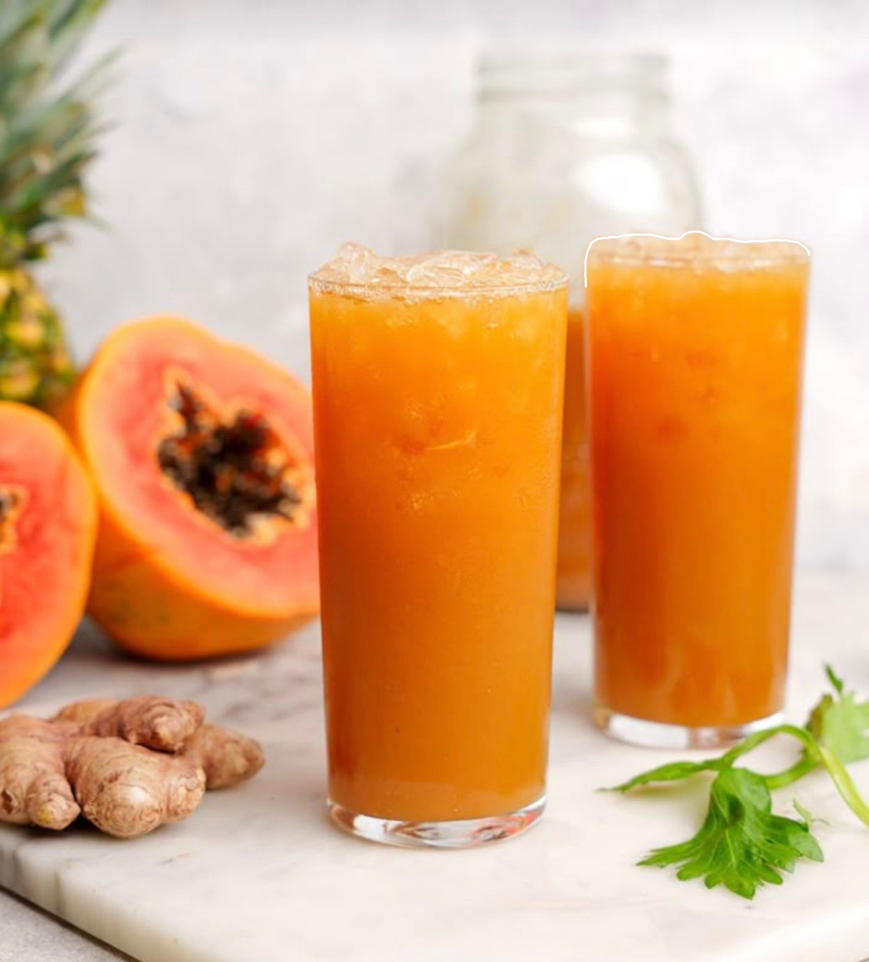 Organic Papaya Pineapple Ginger
